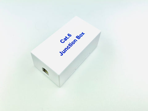 CAT6 Inline Coupler & Junction Box-JE316-C6US/WH